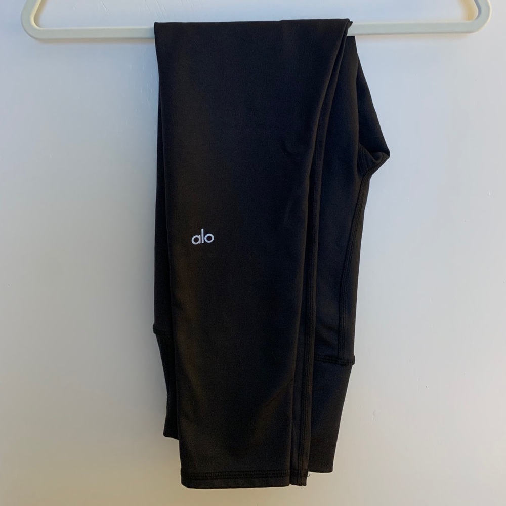 Alo yoga leather like legging